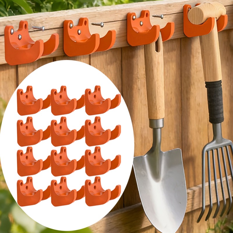 Gardening Tools Types - 2-10 PEÇAS Suporte de Parede Reforçado