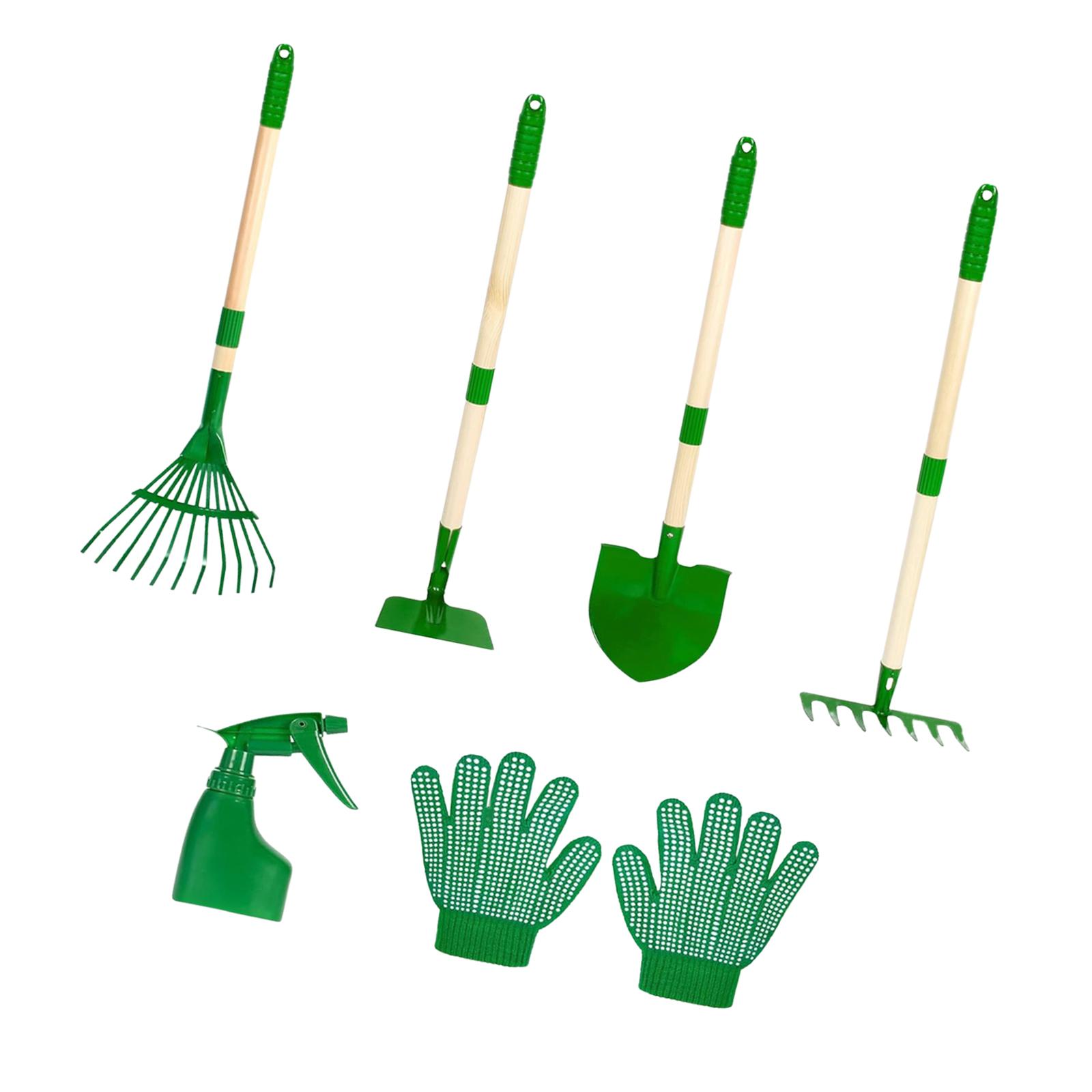 Gardening Tools Kids Set - 6x crianças conjunto de ferramentas jardinagem