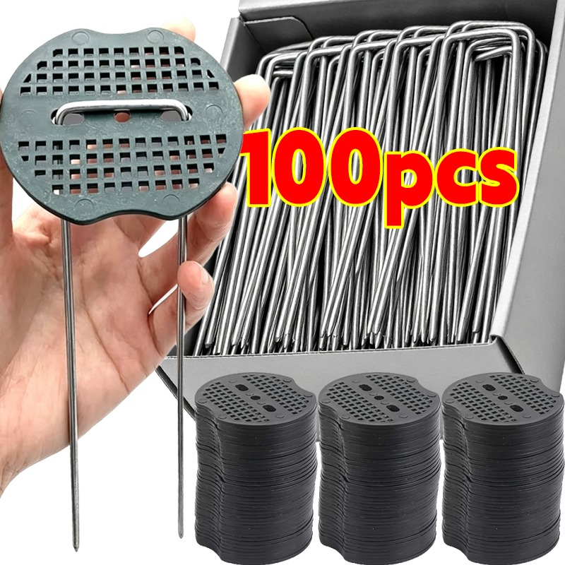 Estacas de Jardim Tipo U de Pl - Gardening Tools Types avaliação e preço