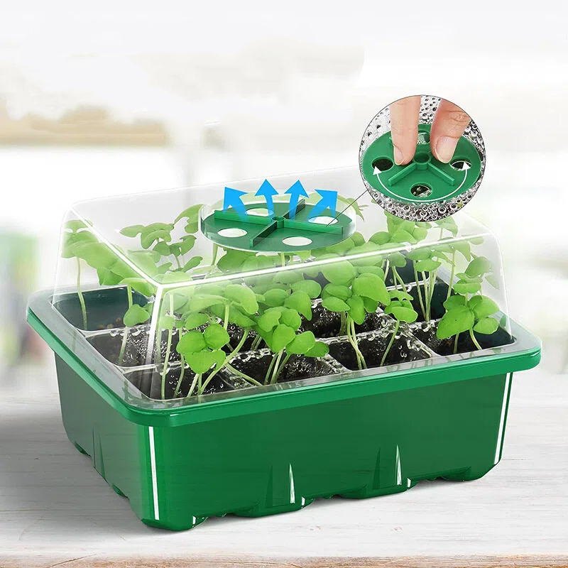 5 unidades de bandejas de germ - Propagation Tray Dome avaliação e preço