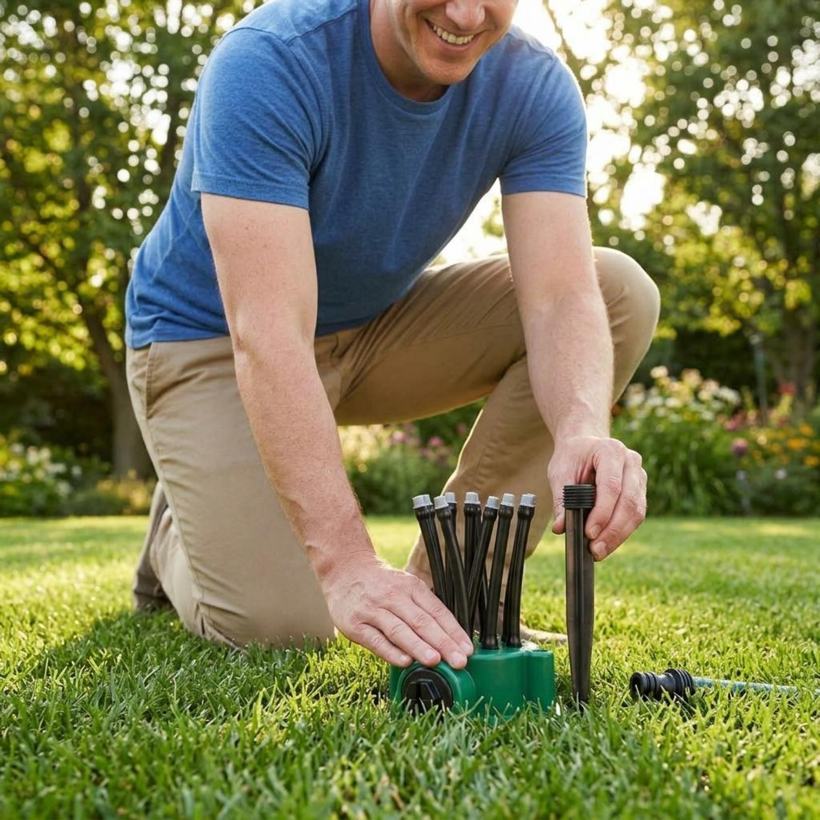 Sprinkler de 360 Graus com Spr - Gardening Yard Tools avaliação e preço
