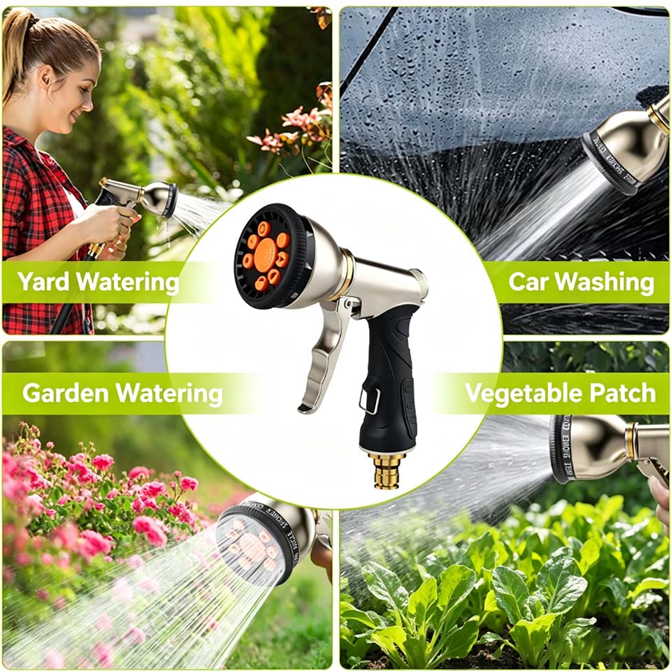 Pistola de Pulverização Multif - Gardening Tools Types avaliação e preço