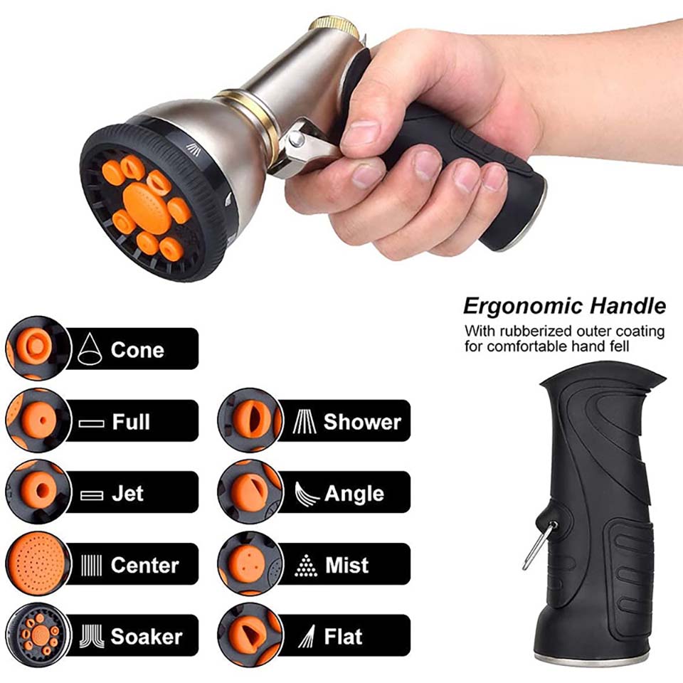 Pistola de Pulverização Multif - Gardening Tools Types avaliação e preço