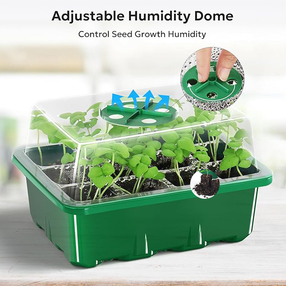 10 bandejas de mudas kit inici - Propagation Tray Dome avaliação e preço