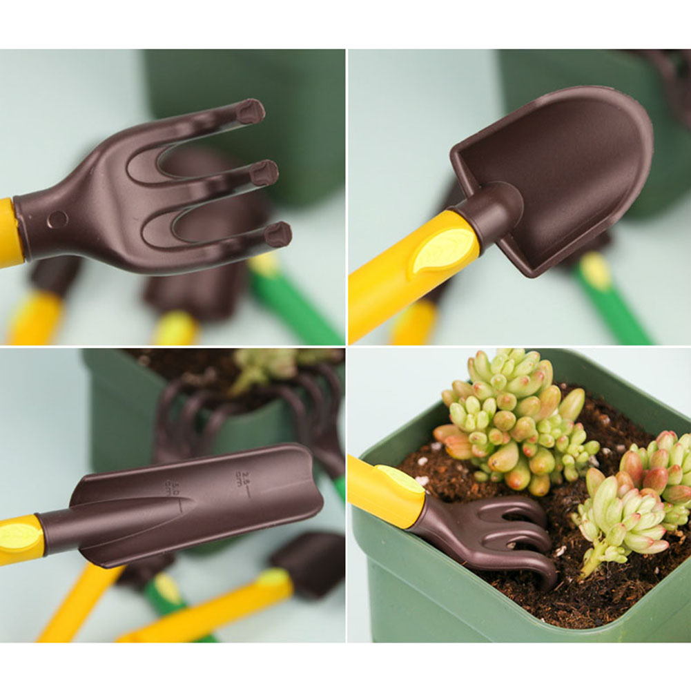 3 pçs crianças kit de ferramen - Gardening Tools Kids Set avaliação e preço
